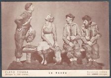 CLETO TOMBA LA RONDA BOLOGNA - Plasticrom LONGO Cartolina PUBBLICITARA