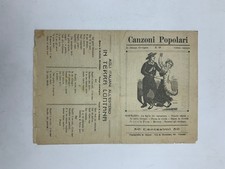 Canzoni popolari. Passa la