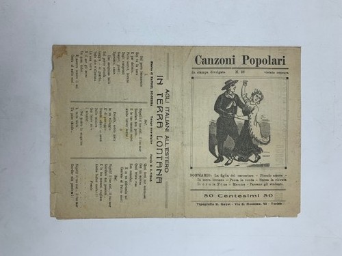 Canzoni popolari passa la - passa,