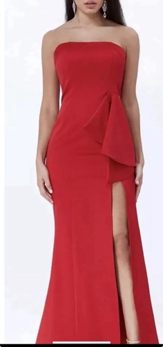 Abito goddiva rosso lussuoso - rosso,