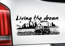 Adesivo auto Living the Dream