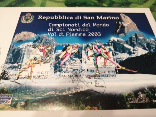 151mc san marino busta fdc - 151mc,