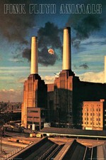 POSTER ANIMALI ROSA FLOYD -
