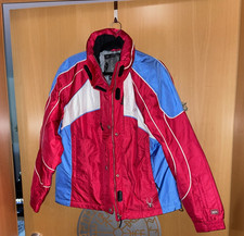 Marken-Skianzug Damen von Spyder, Thinsulate. Hellblau/Weiß/Rot Gr. 42/40