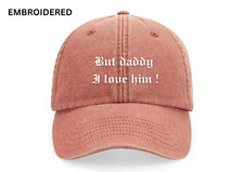 Berretto ricamato Ma papà lo
