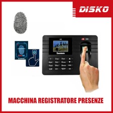 MACCHINA REGISTRATORE PRESENZE