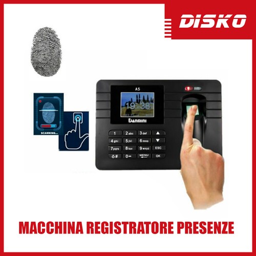 Macchina registratore presenze - registratore,
