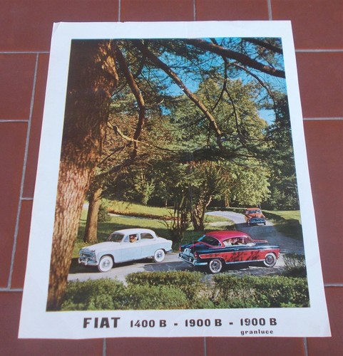 Pubblicita fiat 1400 1900 - 1400,