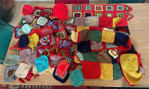 Coperta quadri lana - coperta,