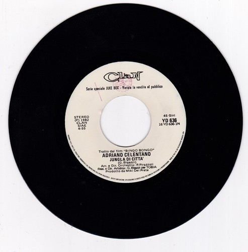 Disco giri adriano - disco,
