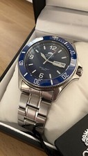 Orient Mako II  Dial Blue Solail - Diver 200mt - Automatico a carica meccanica 