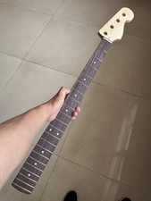 21 tasti manico basso elettrico acero basso jazz per tastiera Fender 34 legno rosa