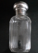 Antique glass scent bottle