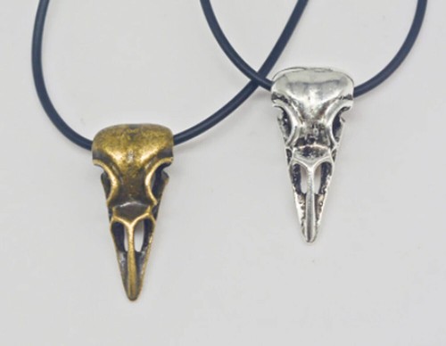 Collana ciondolo teschio - collana,