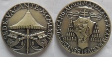Medaglia Argento Vaticano Sede Vacante 1963
