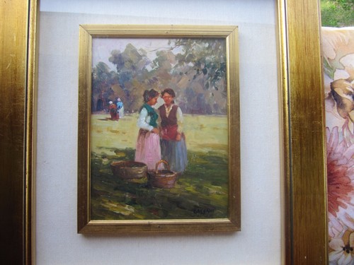 Quadro antico firmato cassani - firmato,