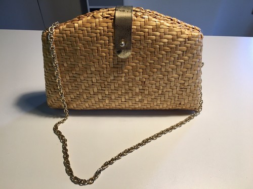 Borsa vintage midollino - borsa,