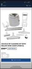 VACUFLO KIT PULIZIA 30' CON
