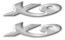 2 ADESIVI in RESINA 3D SCRITTA