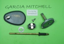1 Mulinello da Pesca Garcia Mitchell 308 Usato Set Attrezzi Trasmissione Parziale Ricambi Ecc (Lotto 44)