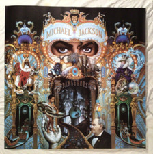 Poster promozionale Michael Jackson grande 1991 pericoloso