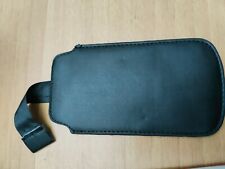 CUSTODIA CASE UNIVERSALE con linguetta in morbida ECOPELLE per IPHONE 5 5S 5C 5S