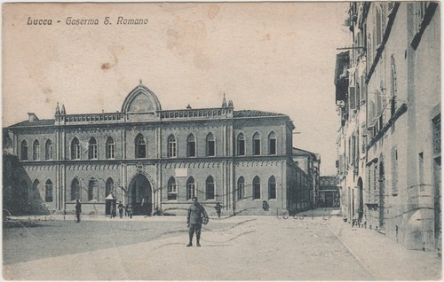 Lucca caserma romano 1928 - lucca,