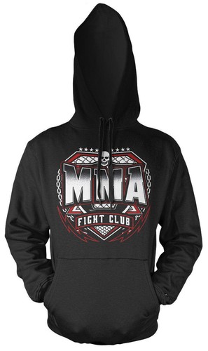 Felpa con cappuccio mma - felpa,