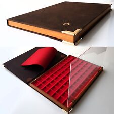 ZECCHI Libro Vassoio per 77 MONETE fino a 25 mm. Coins book tray for 77 coins