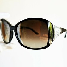 occhiali da sole JUST Roberto CAVALLI oval square vintage sunglasses clear black