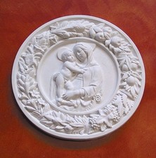 BASSORILIEVO IN GESSO BIANCO