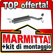 Silenziatore Centrale per MERCEDES CLK 200 / 230 W208 2.0 2.3 1997-2003 Marmitta
