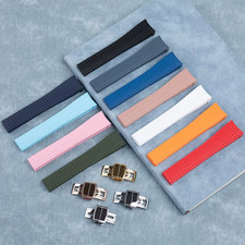 Cinturino in gomma 21 mm FKM adatto a Patek Philippe Aquanaut Luce 5261 7968