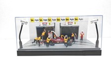 Diorama pit stop ferrari 641 - diorama,