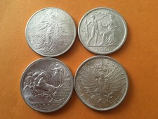 COPIA - Vittorio Emanuele III 5 lire 1901-1911-1914 + 20 lire 1927.