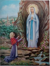 Madonna lourdes e - madonna,