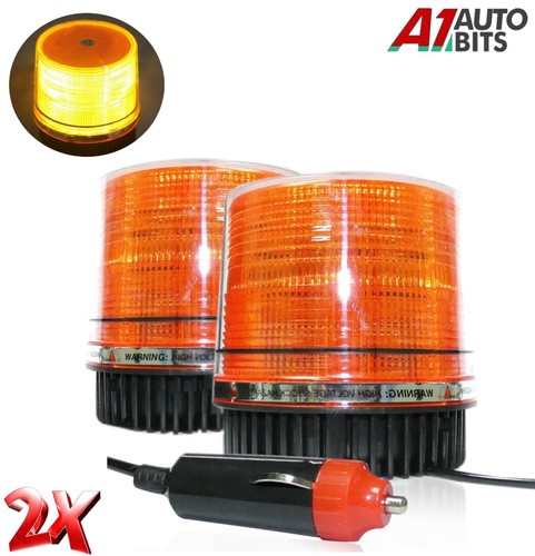 Faro led magnetico ambra - 2x,