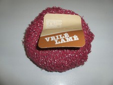 FILATURA DI CROSA VRILE FILATO MAGLIERIA COTONE LAME FUXIA ARGENTO 50 GRAMMI