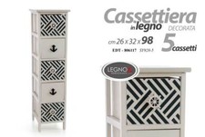 MOBILE CASSETTIERA IN LEGNO 5
