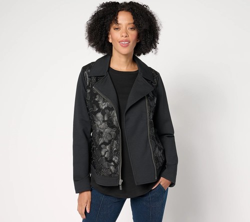 Giacca moto donna con - moto,