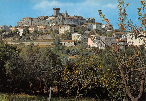 Cartolina capalbio panorama - cartolina,