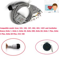 Cavo ECG/ECG 10 cavi AHA tipo