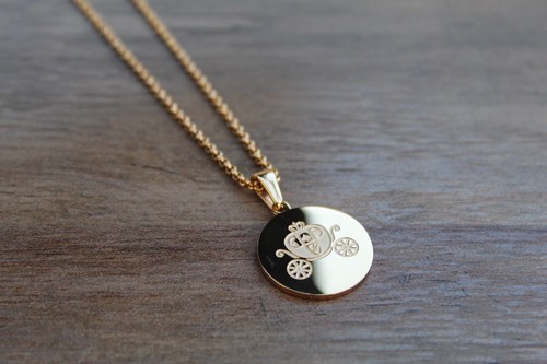 Collana placcata oro - , carrozza