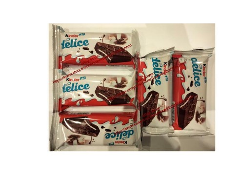 10x Bar Of Kinder Delice - 39g