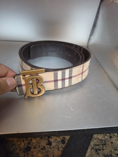 Cintura burberry fibbia - cintura, oro