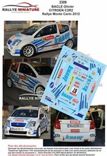 DECALS 1/18 REF 2309 CITROEN