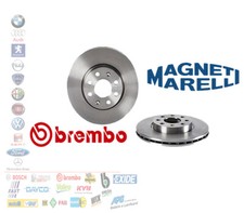 KIT COPPIA DISCHI FRENO ANTERIORI OPEL ASTRA G H COMBO CORSA C MERIVA ZAFIRA A B