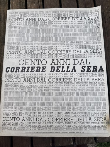 Cento anni dal corriere - cento,