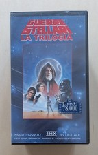 BOX Cofanetto 3 VHS GUERRE STELLARI La Trilogia 1995 LucasFilm SIGILLATO
