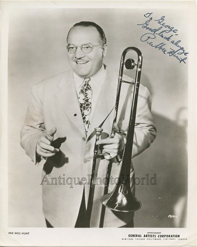 Pee wee hunt con trombone - hunt, jazz